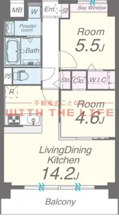 ルシエル【102号号室】の間取り