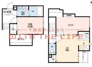 CB鳥栖Rizアトレ【205号号室】の間取り