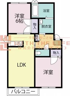 トレーリス【B102号号室】の間取り