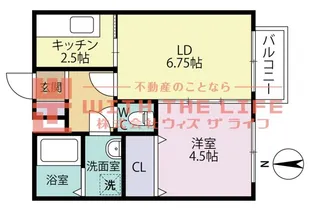 メルベーユ・ドミール【D-117号号室】の間取り