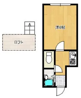 プライマリー久留米大西【102号号室】の間取り