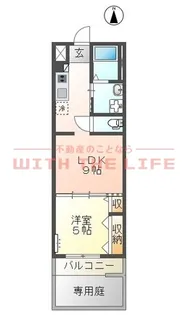 コロンⅡ【102号号室】の間取り