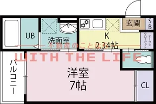 BRAVEBASE アリビオ(ブレイブベースアリビオ)【2階】の間取り