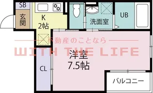 BRAVEBASE アリビオ(ブレイブベースアリビオ)【205号室】の間取り