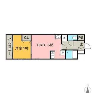 みついビル【306号号室】の間取り