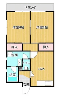 プルミエ東和【103号号室】の間取り