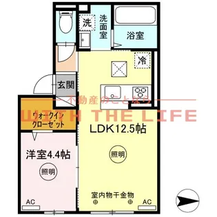 ラ・ルーチェ【1階】の間取り