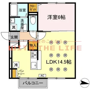 アネックスM【201号号室】の間取り