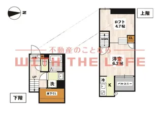 ADC小郡ラシュレ【203号室】の間取り