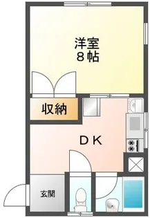 コーポ薫【102号号室】の間取り