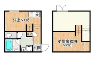RENATUS PRIMO(リナトゥスプリモ)【202号号室】の間取り