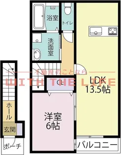 ALLEY-11【B-201号号室】の間取り