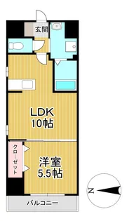 at east(エーティーイースト)【702号号室】の間取り