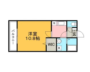 カドル【207号号室】の間取り