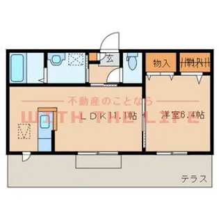 メゾン ドリーム【102号号室】の間取り