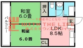 ベアーズマンション【408号号室】の間取り