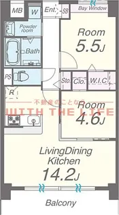 ルシエル【203号号室】の間取り