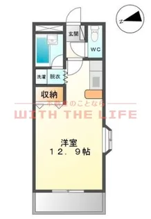 グレイスヴィラ北久保【201号号室】の間取り