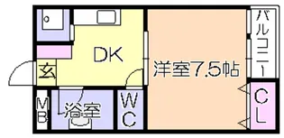 石村ビル【203号号室】の間取り