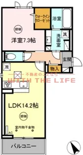 GRACE久留米(グレースクルメ)【103号号室】の間取り