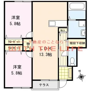 CLAN・K(クランケイ)【A105号号室】の間取り