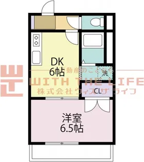 ピュアクローネⅠ【201号号室】の間取り