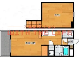 シャント国分【105号室号室】の間取り