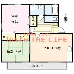 パークアベニュー【207号号室】の間取り