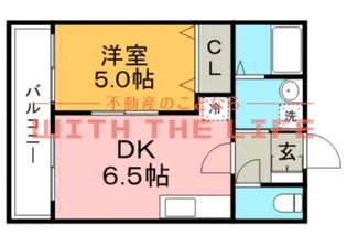 コーポ廣重【302号号室】の間取り