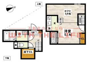 ADC久留米アウィル【205号号室】の間取り