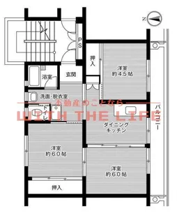 ビレッジハウス佐賀【2-105号号室】の間取り