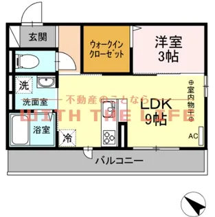 カルミア【202号号室】の間取り