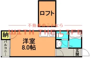 OCTOHOUSE(オクトハウス)【203号号室】の間取り