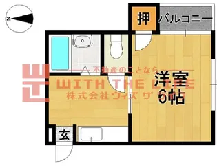 日栄ビル【307号号室】の間取り