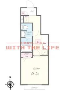 リヴェール【111号号室】の間取り