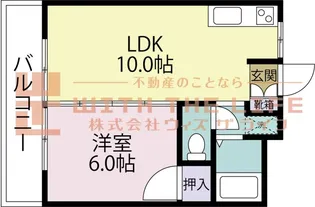 権藤ビル【107号号室】の間取り