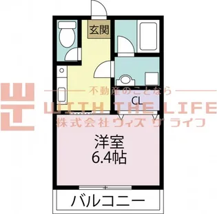 エスペランクレール小森野【103号号室】の間取り