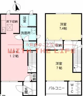 ボヌール壱番館【C棟号室】の間取り