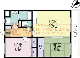 メゾンルミエール【303号号室】の間取り