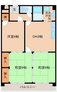 ドエル和泉【505号号室】の間取り