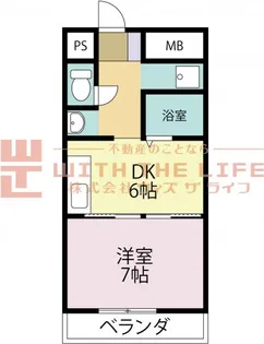メゾン高野【407号号室】の間取り
