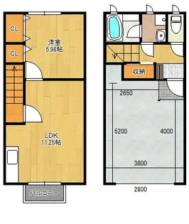 アウトリメッサの間取り