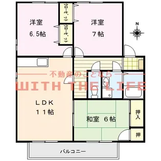 パークアベニュー【201号号室】の間取り
