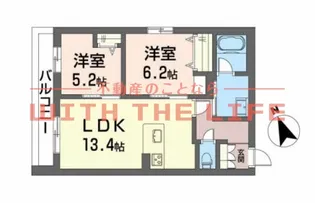 シャーメゾングレイス【302号号室】の間取り