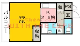 フラワーガーデン【302号号室】の間取り