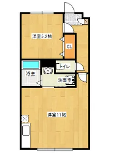 アベニュー209【101号号室】の間取り