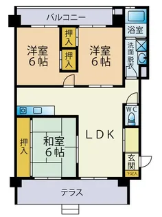 東櫛原35ビル【103号号室】の間取り