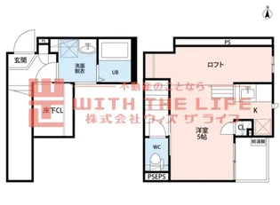 CB久留米ステラ【101号号室】の間取り
