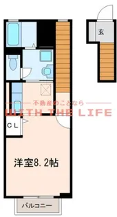 コンフォート【205号号室】の間取り