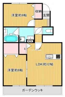 Domus久留米【1階】の間取り